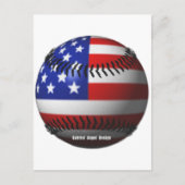 American Baseball Postkarte (Vorderseite)