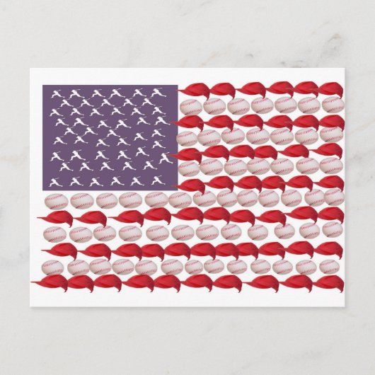 American Baseball Postkarte (Vorderseite)