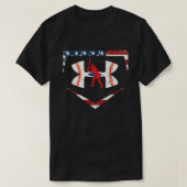 American Baseball Under Armor Shirt (Design vorne)