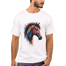 American Bashkir Curly Horse T - Shirt