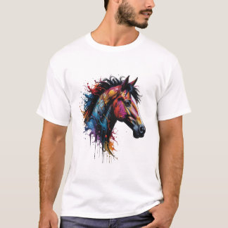 American Bashkir Curly Horse T - Shirt