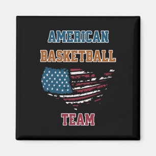 American Basketball Magnet