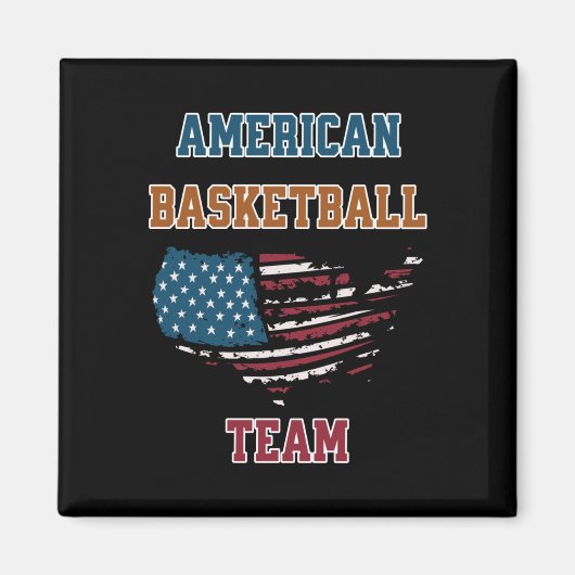 American Basketball Magnet (Vorne)