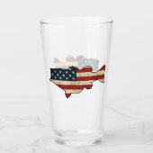 American Bass Beer Glass Glas (Vorderseite)