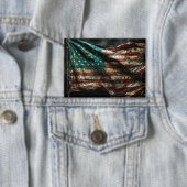 American Battle Flag Button (Insitu)