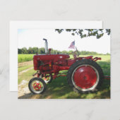 American Bauer Postcard Postkarte (Vorne/Hinten)