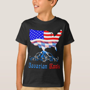 American Bavarian Roots Deutschland T-Shirt