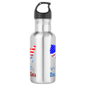 American Bavarian Roots Edelstahlflasche (Vorderseite)