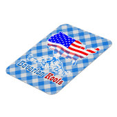 American Bavarian Roots Flexi Magnet (Linke Seite)