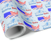 American Bavarian Roots Geschenkpapier (Rolleneckpunkt)