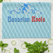 American Bavarian Roots Teetücher Handtuch (Gefaltet)
