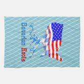 American Bavarian Roots Teetücher Handtuch (Horizontal)