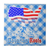 American Bavarian Roots Tile Fliese (Vorderseite)