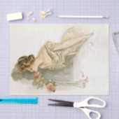 American Beauties (1909) von Harrison Fisher Seidenpapier (Handwerk)