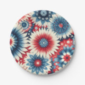 American Beauties Pappteller (Vorderseite)