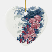 American Beauty Keramik Ornament (Hinten)