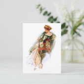 American Beauty Postkarte (Stehend Vorderseite)