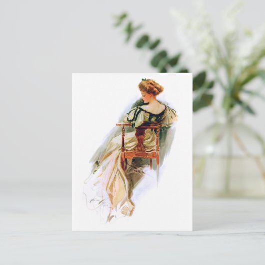 American Beauty Postkarte (Stehend Vorderseite)