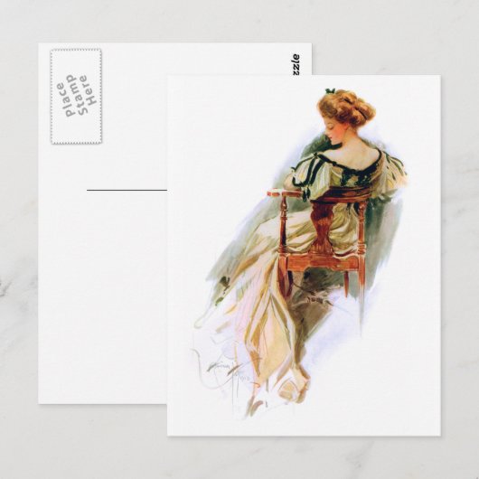 American Beauty Postkarte (Vorne/Hinten)