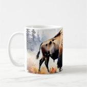 American Bison 2 Kaffeetasse (Links)