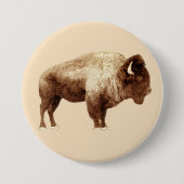 American Bison Button (Vorderseite)