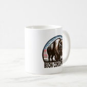 American Bison Conservation World Wildlife Day Kaffeetasse (VorderseiteRechts)