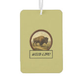 American Bison Dark Khaki Auto/Truck Air Freshener Autolufterfrischer (Rückseite)