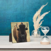 American Bison Desktop Plaque Fotoplatte (InSitu)