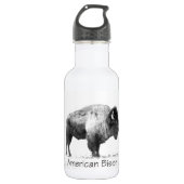 American Bison Edelstahlflasche (Vorderseite)