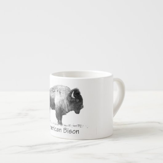 American Bison Espressotasse (Vorderseite Rechts)