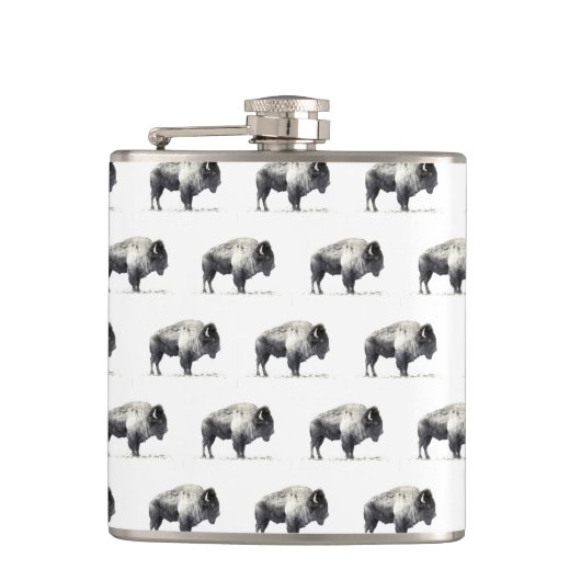 American Bison Flachmann (Vorderseite)