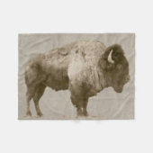 American Bison. Fleecedecke (Vorderseite (Horizontal))