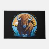 american bison fußmatte (Vorderseite)