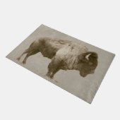 American Bison. Fußmatte (Schrägansicht)