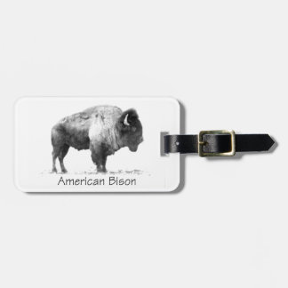 American Bison Gepäckanhänger
