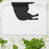 American Bison Geschirrtuch (Gefaltet)