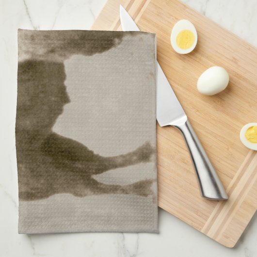 American Bison Handtuch (Viertel Falte)