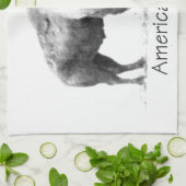 American Bison Handtuch (Gefaltet)