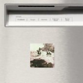 American Bison Hunters (b/w Foto) Magnet (In Situ (Geschirrspüler))