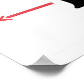 American Bison Illustration Poster (Ecke)