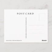 American Bison in Yellowstone Nationalpark Postkarte (Rückseite)