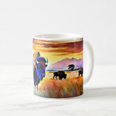 American Bison Kaffeetasse (VorderseiteRechts)