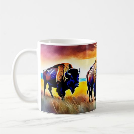 American Bison Kaffeetasse (Links)
