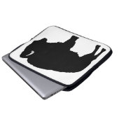 American Bison Laptopschutzhülle (Vorne Knopf)