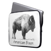 American Bison Laptopschutzhülle (Vorderseite Links)