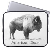 American Bison Laptopschutzhülle (Vorderseite)