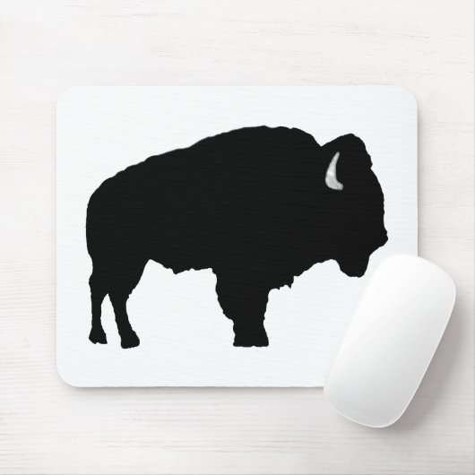 American Bison Mousepad (Mit Mouse)