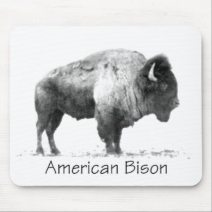 American Bison Mousepad