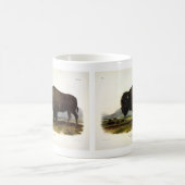 American Bison, oder Buffalo (Bison bison) - Audub Kaffeetasse (Mittel)