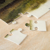 American Bison, oder Buffalo (Bison bison) - Audub Puzzle (Seite)